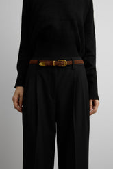 MILA SUEDE WESTERN BELT
