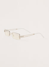 Crystal Rebel Sunglasses - Clear