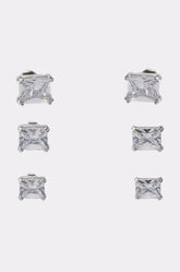 3 PACK STUD EARRING