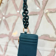 Rhodes Wristlet (peacock)