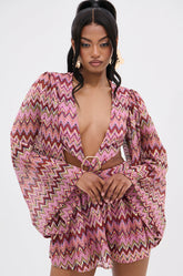 A DAY IN THE HAMPTONS KNIT ROMPER