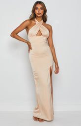 Higher Love Formal Dress Champagne