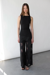 LACE WIDE LEG PANT