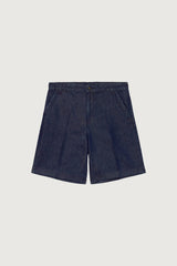 OVERSIZED PRESSED DENIM JORT