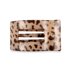 Blonde Tortoise Medium Flat Rectangle