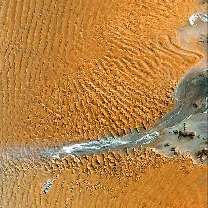 Namib Satellite Gloss Poster Printed | Wallhogs