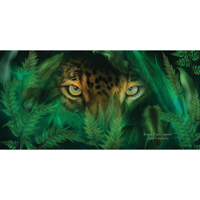 Jungle Eyes Jaguar Gloss Poster Printed | Wallhogs