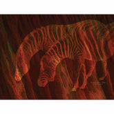 Moods Of Africa Zebras Wall Decal Printed | Wallhogs