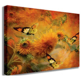 Sunflowers Fine Art Canvas Printed | Wallhogs