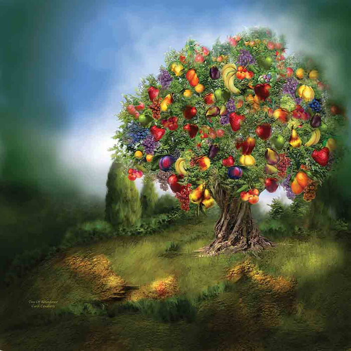 Tree Of Abundance Wall Decal Printed | Wallhogs