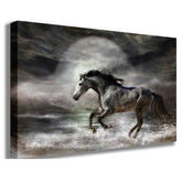 Wild As The Sea Canvas Printed | Wallhogs