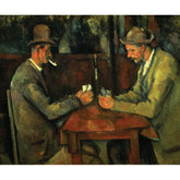The Card Players Wall Decal Printed | Wallhogs