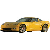Yellow Corvette Z06 die-cut wall decal printed | Wallhogs