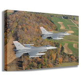 Fighting Falcons Fine Art Canvas Printed | Wallhogs