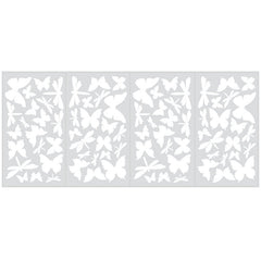 Butterflies & Dragonfly Wall Decals Printed Sheet