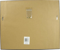 Grayscale Venice Framed Art Kraft Paper Backing with Hangers