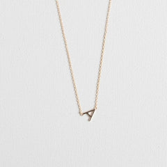 Little Initial Necklace