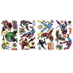 Marvel Comics Classics Wall Decals Printed Sheet