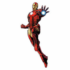 Iron Man Glow Wall Decal Installed | Wallhogs