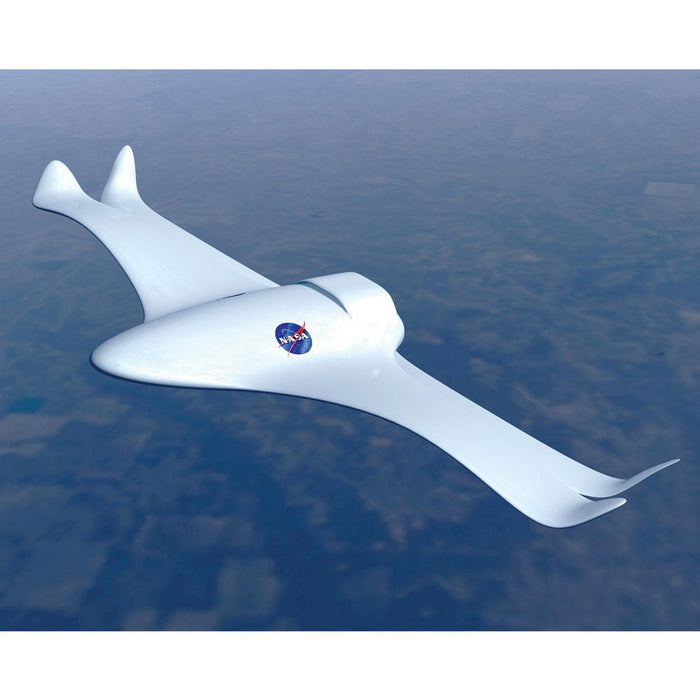 NASA Smart Plane in Flight Wall Decal Printed | Wallhogs