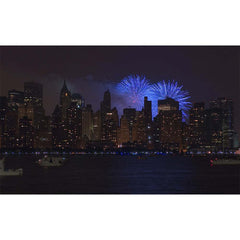New York Skyline Gloss Poster Printed | Wallhogs