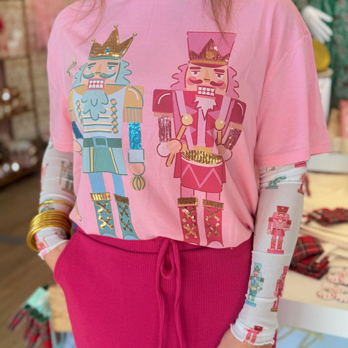 Nutcracker Vibes Sequins Tee