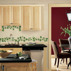 Painterly Ivy Wall Decals Installed | Wallhogs