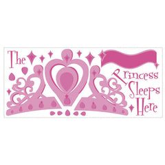Princess Sleeps Here Wall Decals w/Letters Printed Sheet