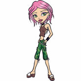 Punk Brat Wall Decal Printed & Die-Cut | Wallhogs