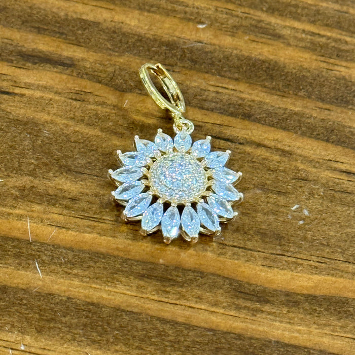Scarf Charm (sunflower)