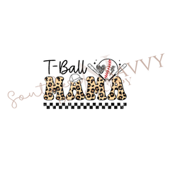 T-Ball Mama DTF