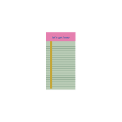 Tearaway Notepads (let's get busy)