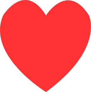 Valentines - Heart Wall Decal Cutout