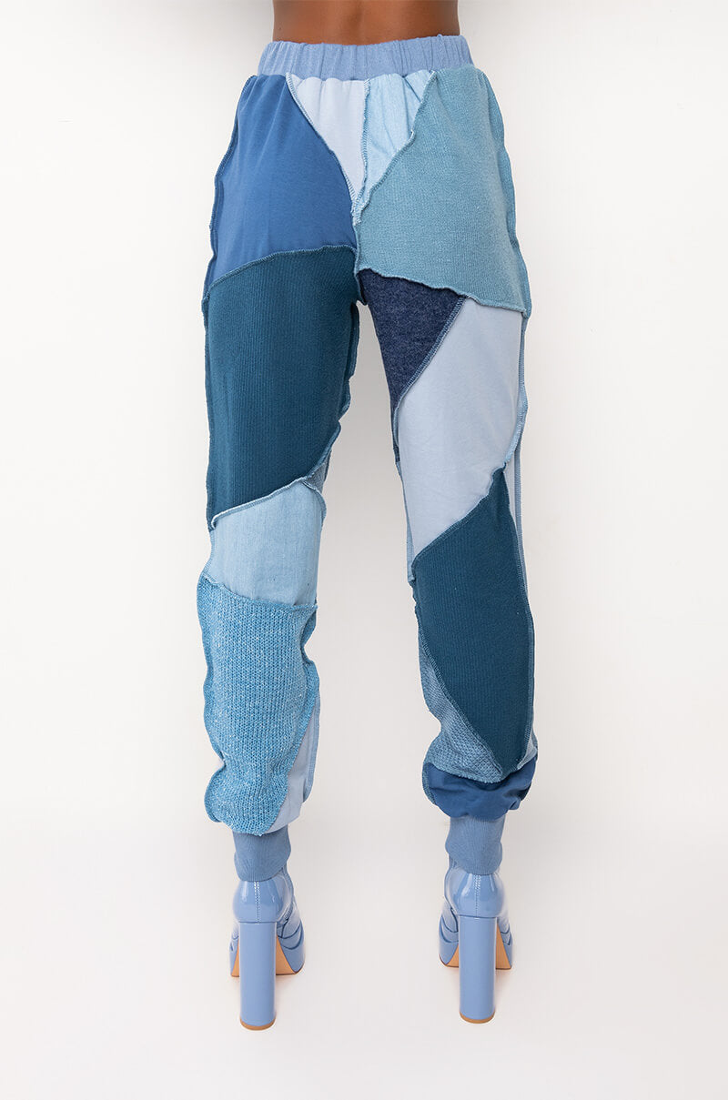 2 CATCH FEELINGS PATCHWORK JOGGER