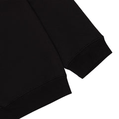 350 GSM 'Black' Fleece Crewneck