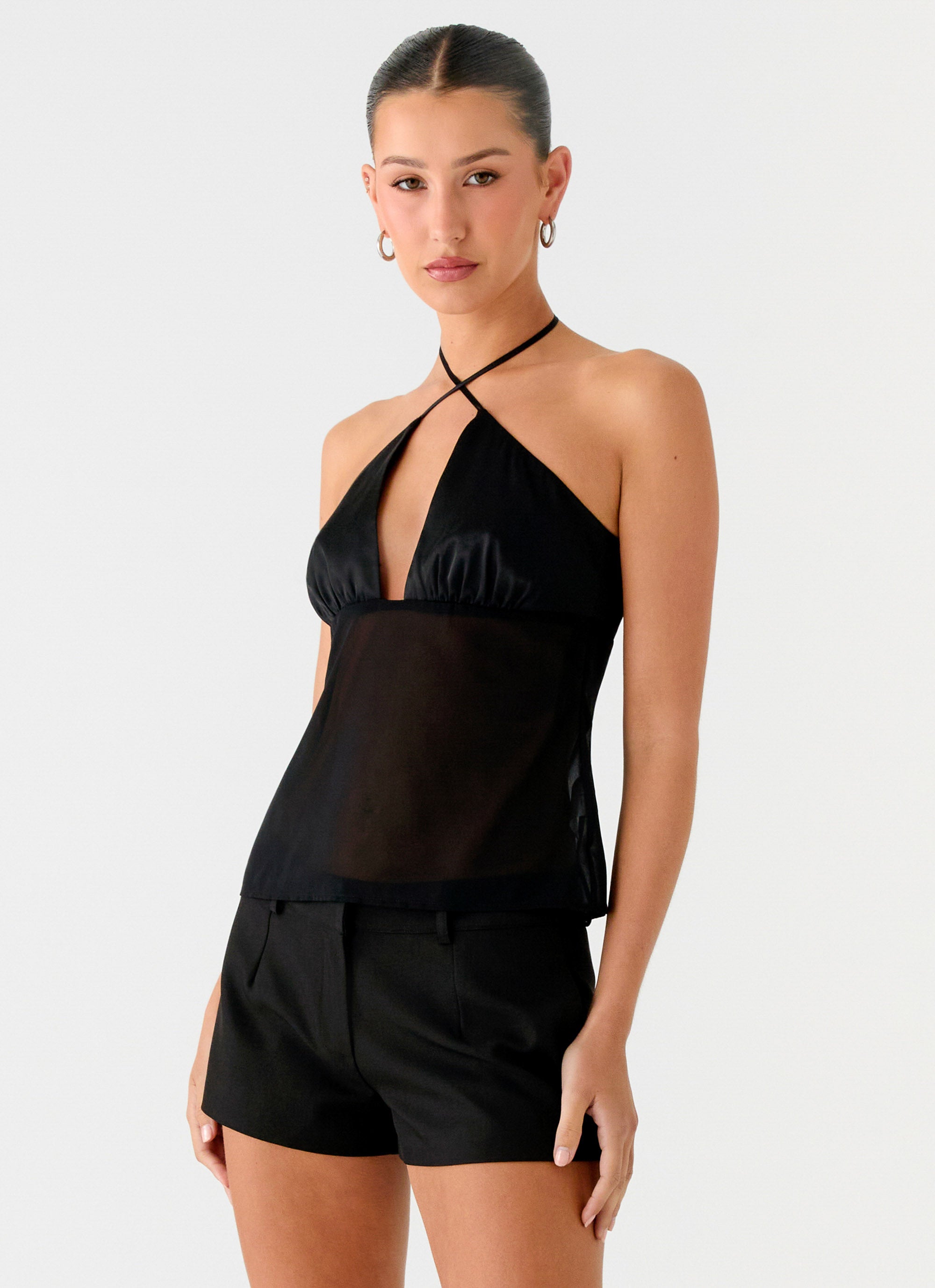 Ellyse Top - Black