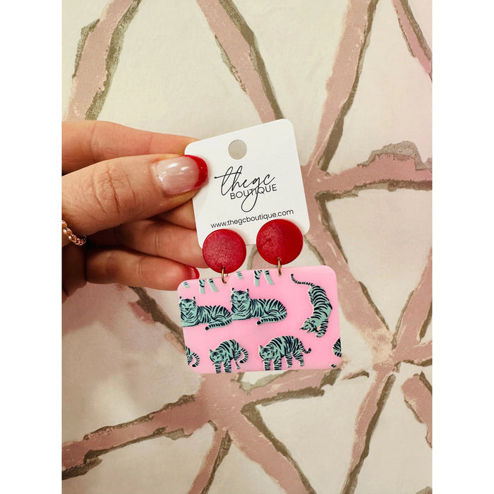 Tiger Earring