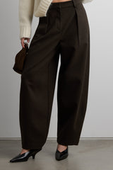 BARREL LEG TROUSER