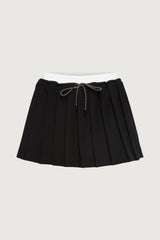 EXPOSED WAIST MINI SKORT