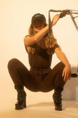 ADORE ME BOXY SHOULDERS JUMPSUIT