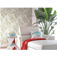 Ashford House Bali Leaves Wallpaper