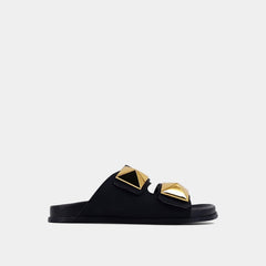Bernarda Black Matte Slide