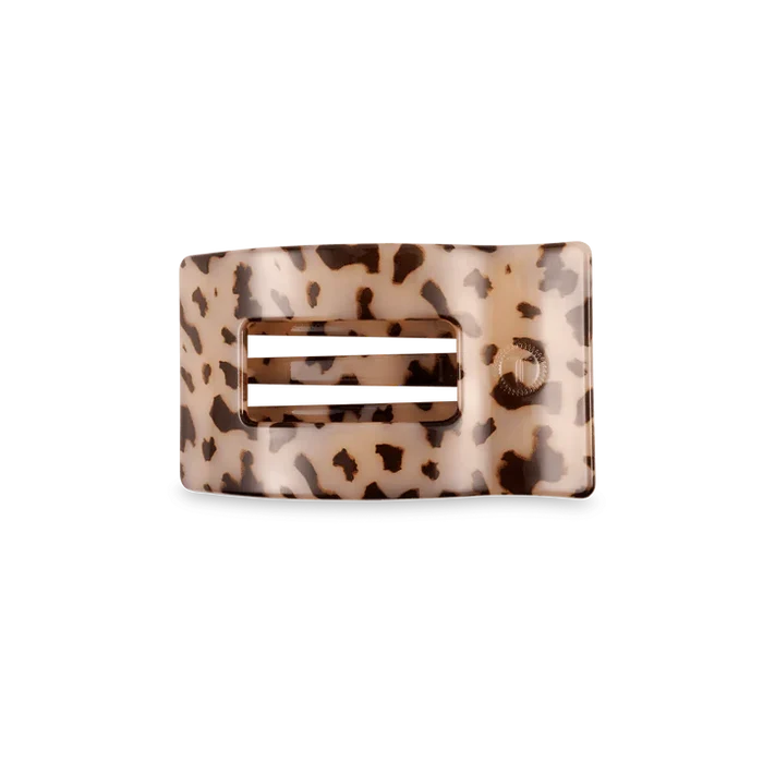 Blonde Tortoise Small Flat Rectangle