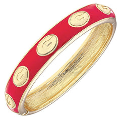 Bulldogs Logo Hinge Bangle