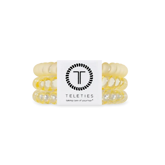 Butter Yellow Small Teletie