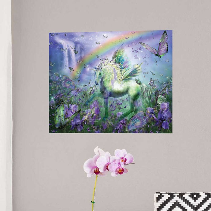 18x24 inch Unicorn Of The Buttys Poster Displayed on Wall
