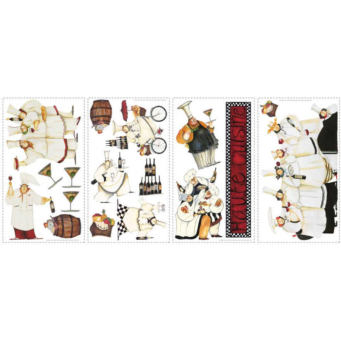 Chef Wall Decals Printed