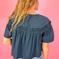Chelsea Top (navy)