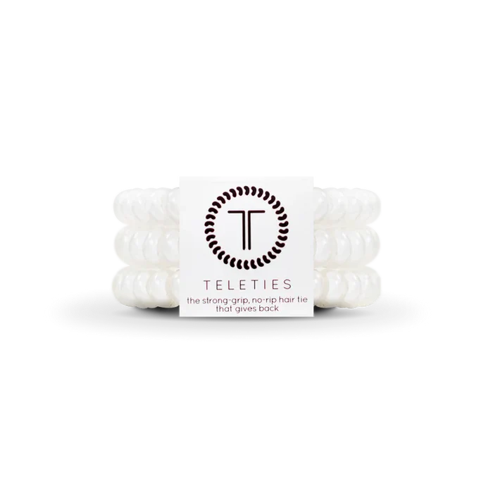 Coconut White Small Teletie