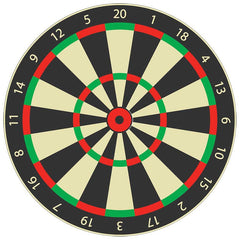 Dart Board Wall Decal Printed & Die-Cut | Wallhogs